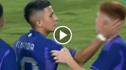 El cruce entre Almada y Barco por un penal.