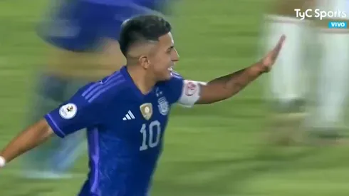 VIDEO | Definición de crack: Thiago Almada puso en ventaja a la Selección Argentina