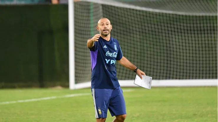 Mascherano, el DT de la Sub 23.