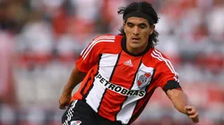 Ariel Arnaldo Ortega en acción.