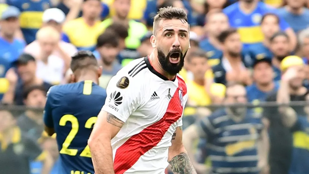 En La Boca y en Europa: Pratto fue fundamental para que River gane la Copa Libertadores 2018. (Getty)