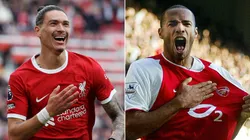 Darwin Núñez despierta comparaciones con Thierry Henry en la Premier League