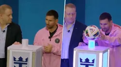 Lionel Messi inauguró un crucero de Royal Caribbean y estrenó la nueva indumentaria del Inter Miami.