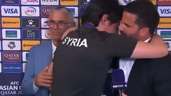 Héctor Cúper hizo historia en Siria y se emocionó hasta el periodista que lo entrevistó