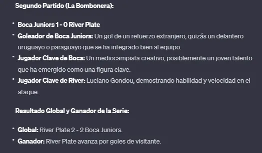La IA le dio la derecha a River.