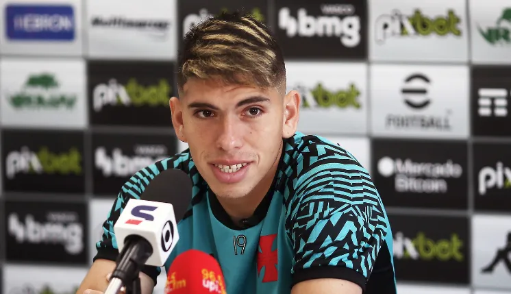 Carlos Palacios estuvo tan solo un año en el Vasco da Gama. (Prensa Vasco)