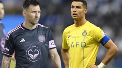 Messi en Estados Unidos y Cristiano en Arabia Saudita.
