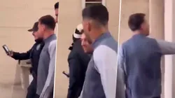 A Messi le pidieron una foto y Cheuko actuó.