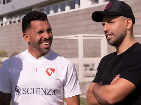 Encuentro entre Tevez y Agüero: ¿Qué motivó la visita del Kun a Independiente?