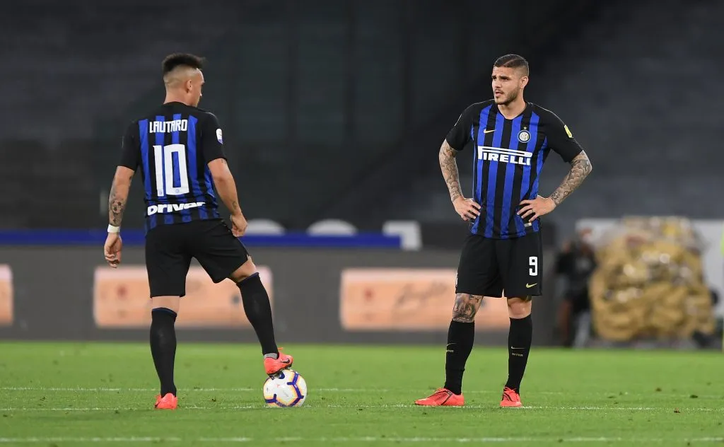 Icardi y Martínez compartieron una temporada en Inter. (Foto: Getty).