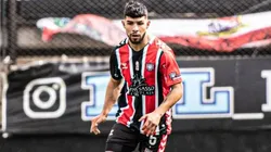 Luciano Perdomo, capitán de Chacarita Juniors