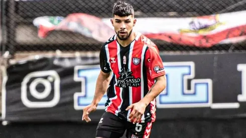 Luciano Perdomo, capitán de Chacarita Juniors