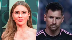 Sofía Vergara y Lionel Messi cenaron en un reconocido restaurante de Miami. Getty Images.