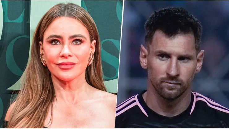 Sofía Vergara y Lionel Messi cenaron en un reconocido restaurante de Miami. Getty Images.