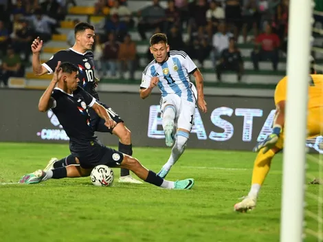 "Me pidió que gambetee": Echeverri reveló la indicación de Mascherano en su ingreso ante Paraguay