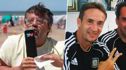 Caruso Lombardi y Beligoy se cruzaron en Mar del Plata.