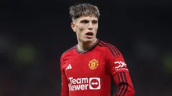 Alejandro Garnacho en Manchester United.