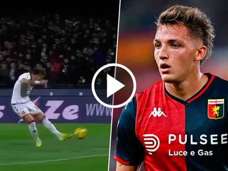 VIDEO | El potente zurdazo con el que Retegui volvió al gol en Genoa