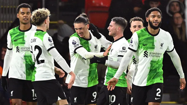 Ganó, gustó y goleó: Liverpool venció a Bournesmouth y es el cómodo líder de la Premier League
