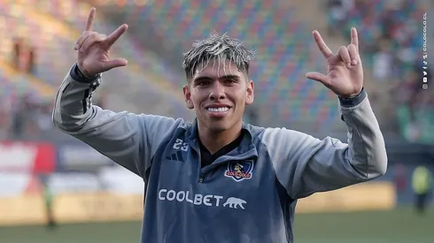 Carlos Palacios, tras no llegar a Boca, sufrió un desgarro miofascial. (Prensa Colo-Colo)