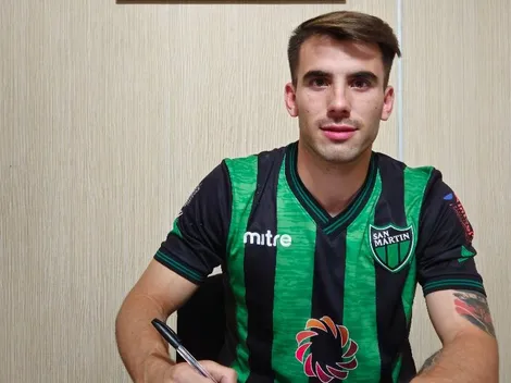 Tomás Fernández se fue a préstamo de Boca a San Martín de San Juan