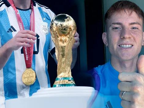 La divertida bienvenida de Mac Allister a Barco