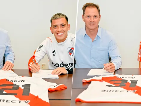 River renovó los contratos de Esequiel Barco y Santiago Simón
