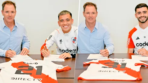 Barco y Simón extendieron sus vínculos con River.