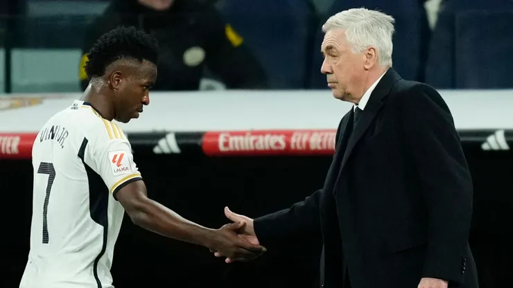 Ancelotti criticó a Vinicius Júnior por lo ocurrido en el clásico de Madrid.