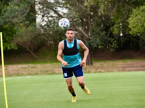 Un refuerzo de Racing reveló por qué descartó ir a Independiente: "Ni dudé"