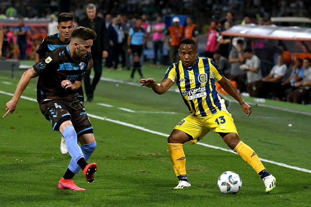 Jaminton Campaz en la final de la Copa de la Liga. (Foto: Getty).