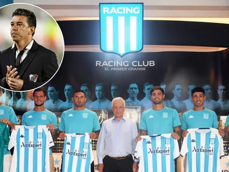 Santiago Sosa elogió a Gallardo en medio de su presentación en Racing