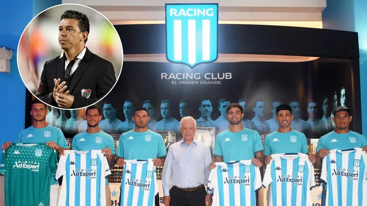 Santiago Sosa elogió a Gallardo en medio de su presentación en Racing
