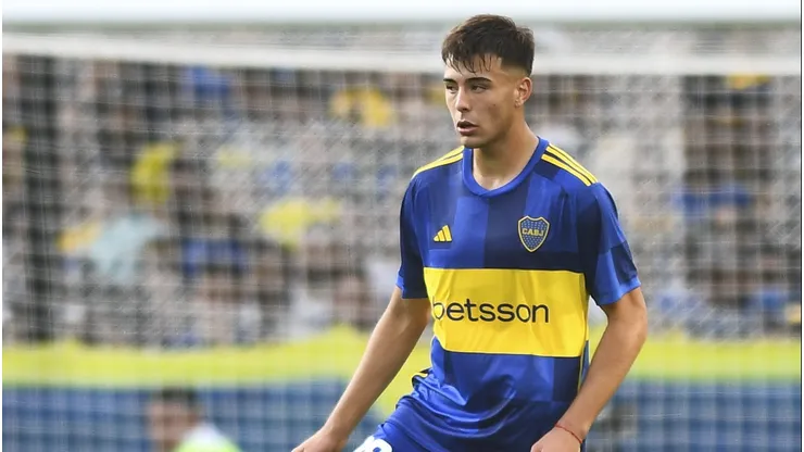 Aaron Anselmino, la joya gran de Boca. (Getty Images)