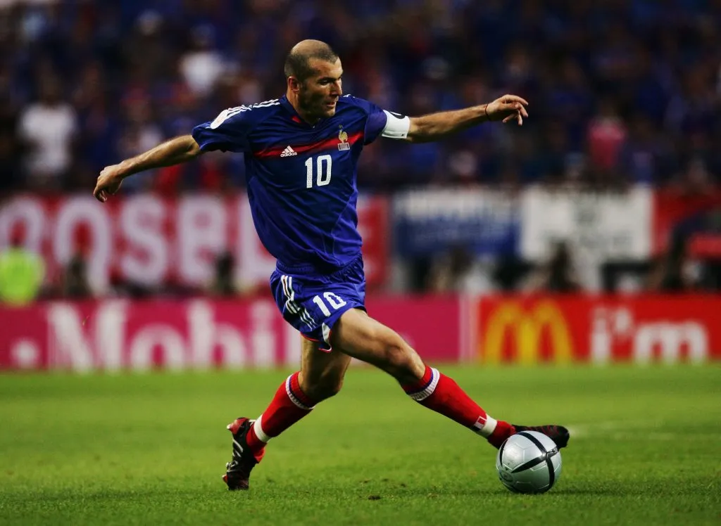 Zinedine Zidane, un mago. (Foto: Getty).