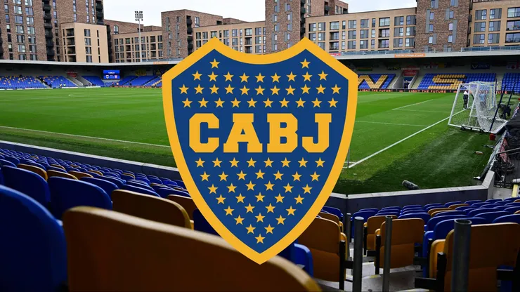 AFC Wimbledon celebró su vínculo con los hinchas de Boca. Getty Images.