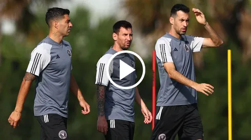 Messi, Suárez y Busquets se preparan para debutar juntos en Inter Miami