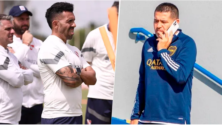 ¿Tevez llama a Riquelme para llevarse a Valdez?