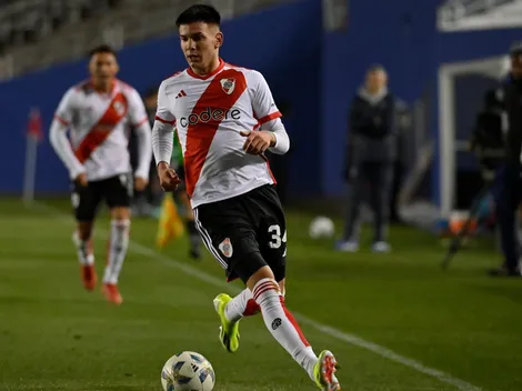 Franco Mastantuono tuvo un gran debut en River y los hinchas enloquecieron en las rede sociales