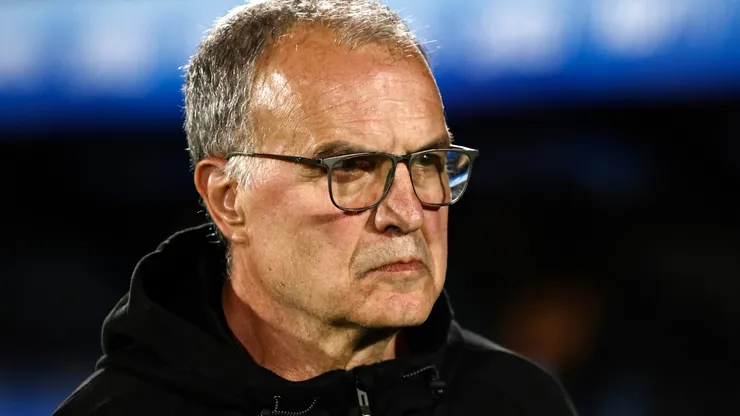 Marcelo Bielsa, DT de la Selección de Uruguay.