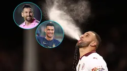 Walker comparó a un futbolista con Messi y CR7.