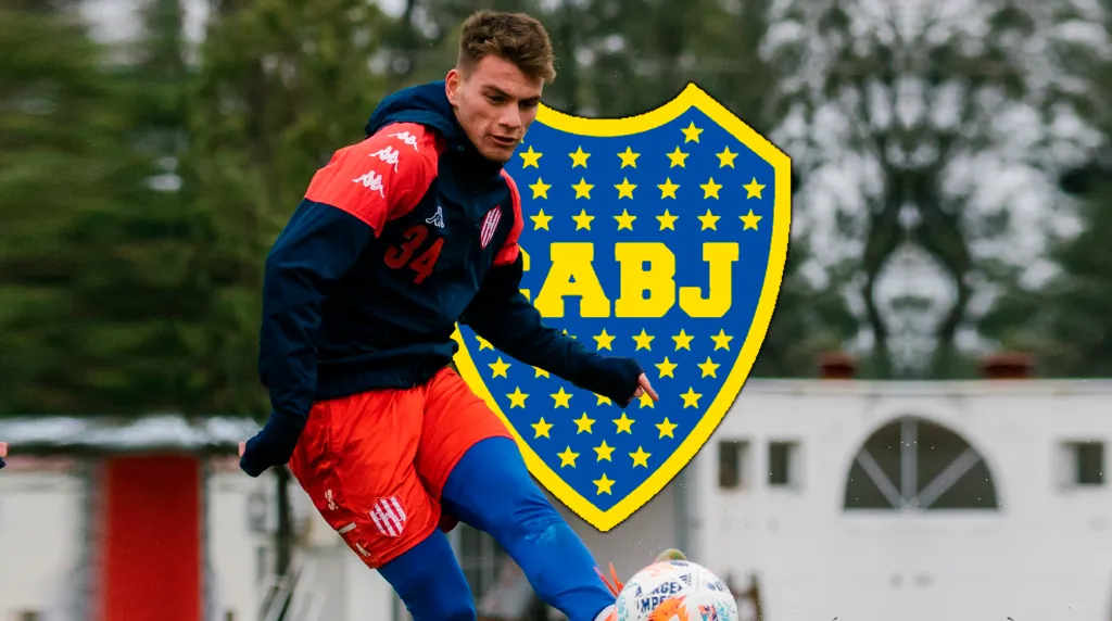 Zenón, el segundo refuerzo de Boca. (Foto: Unión)