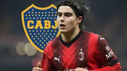 Luka Romero a punto de dejar el AC Milan y llegar a Boca. Getty Images.