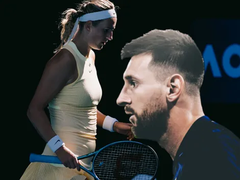 Azarenka, otra fanática top de Messi: "No sé si estoy preparada para conocerlo"