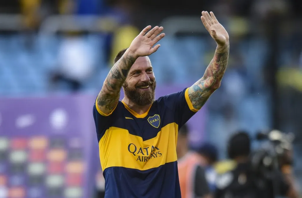 Daniele De Rossi cumplió un sueño al jugar con Boca. (Photo by Marcelo Endelli/Getty Images)