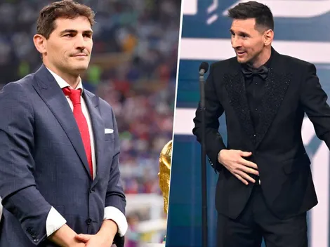 Casillas no resistió su bronca por el premio The Best que ganó Messi