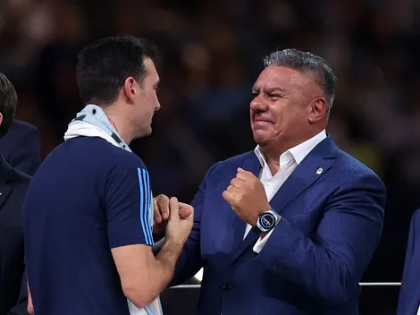 ¿Confirmación? El tuit del Chiqui Tapia tras la reunión con Scaloni