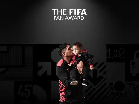 El hincha de Colón ganó el premio al Mejor Hincha por la FIFA en la gala del The Best