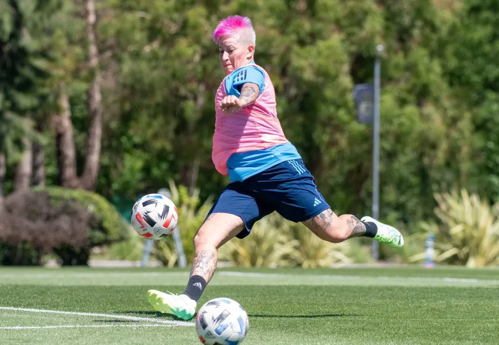 Yamila volvió a la Selección en noviembre. Foto AFA.