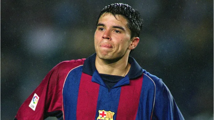 Javier Saviola suena para sumarse al cuerpo técnico de Rafael Márquez en caso de que reemplacen a Xavi Hernández en el Barcelona. Getty Images.